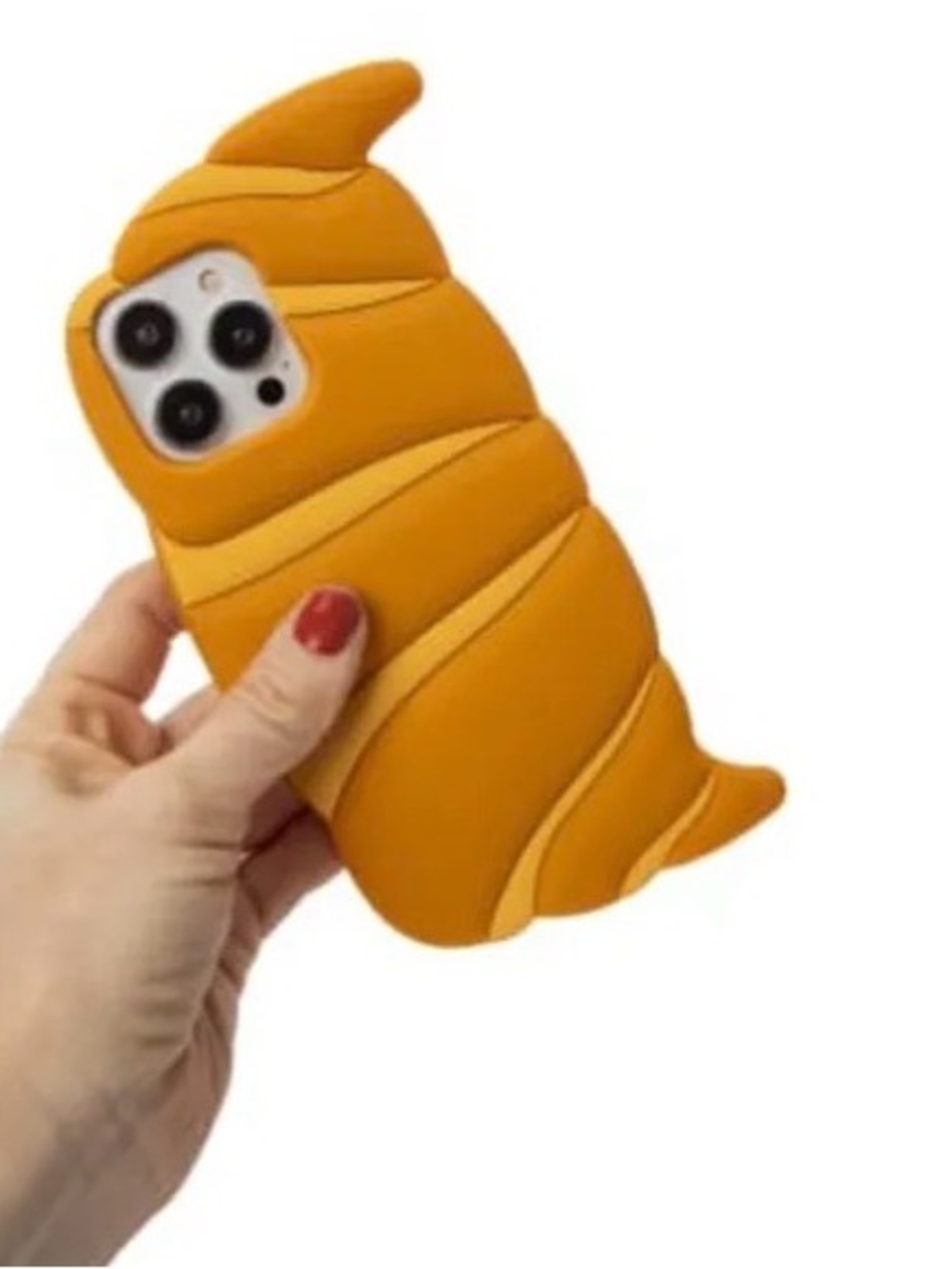 Croissant Yellow/orange Phone Case (Fits 12/13/14 Pro Max)